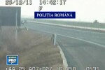 Sofer, 24 de ani, cu BMW. Prins de radar cu 211 km/h pe Autostrada Soarelui