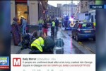 Tragedie in Glasgow. Un camion a intrat intr-un grup de pietoni, omorand sase persoane. Politia exclude varianta unui atac