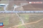Imagini din elicopter cu sirurile nesfarsite de masini de pe DN1. Dupa ce au scapat de trafic, soferii au ametit in Sinaia