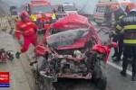 Accident grav pe DN6, în Mehedinți. Două persoane au murit. Traficul a fost blocat