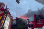 Incendiu la Taverna Racilor din Snagov | VIDEO