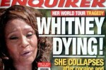 Whitney Houston pe vremea cand anunta ca a renuntat definitiv la droguri