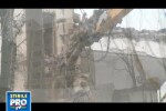 Demolare spectaculoasa in centrul Bucurestiului! VIDEO