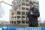 Demolare spectaculoasa in centrul Bucurestiului! VEZI VIDEO
