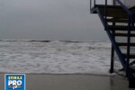 VIDEO. Spectacol inspaimantator pe litoral. Vant furios si valuri cat casa