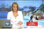 Corespondentul Stirilor Pro Tv Catalin Radu Tanse a transmis din comuna Dumitresti, Vrancea