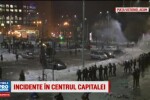 Corespondenta Ovidiu Oanta din mijlocul incidentelor din Piata Victoriei