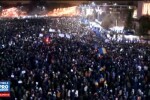 Filmul celor mai mari proteste de la Revolutie incoace. Cate persoane au fost de fapt in Piata Victoriei in momentul de varf