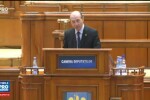 Cascadorii rasului in Parlament, cu trioul Basescu-Dragnea-Tariceanu. Schimb de replici haioase, la motiunea de cenzura