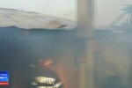 Zece locuințe din Medgidia distruse într-un incendiu