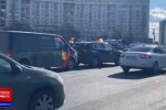 Protest antirestricții și împotriva vaccinului în Piața Victoriei. „Convoiul pentru libertate” a ajuns în fața Guvernului