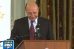 Basescu: Candidatii la Parlament ar trebui sa primeasca bani de la stat
