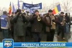 Mii de pensionarii militari au protestat fata de recalcularea pensiilor