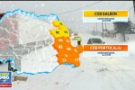 Stare de alerta in 3 judete din Romania, din cauza zapezilor