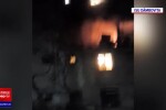 Explozie urmată de incendiu la un apartament din Găeşti