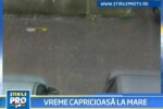 Case si strazi inundate in urma unei ploi torentiale in Constanta!