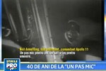 Primul pas pe Luna! Azi se implinesc 40 de ani