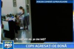 Lectie pentru parinti: copii batuti de bona!
