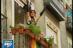 Intrecerea barbatilor pe tocuri, la o parada gay din Madrid! VIDEO