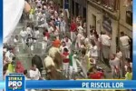 Sapte raniti la festivalul cu tauri din Pamplona. Doi sunt in stare grava