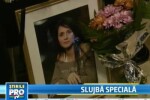 Slujba de inmormantare a Madalinei Manole, scurta si in afara bisericii