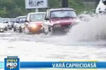 Vara capricioasa. Ploile torentiale au maturat orasele Pitesti si Slanic