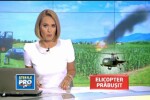 Un elicopter militar s-a prabusit in judetul Buzau. Ponta, mesaj pentru familiile celor 4 decedati