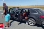 Accident cu mai multe mașini, pe Autostrada Soarelui