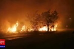 Pompierii români din Grecia intervin pentru localizarea şi lichidarea incendiului izbucnit în proximitatea mai multor locuinţe din zona Penteli, aflată în Nord-Estul Atenei