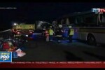 Accident in Ungaria. Un autocar s-a ciocnit de un camion. 4 romani morti si 23 sunt raniti