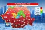 HARTA majoritatilor politice dupa alegerile locale 2012