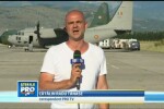 Catalin Radu Tanase, LIVE de pe aeroportul din Podgorita