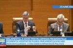 Declaratiile din plenul Parlamentului, reunit pentru demiterea lui Traian Basescu