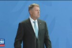 Iohannis, primit la Berlin cu prietenie de Merkel: Angela, iti multumesc! Criza politica de la noi si Brexit, discutate