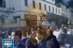 Protest la Ministerul de Interne din Cairo incheiat cu un incendiu puternic