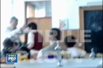 VIDEO. Matematica, predata cu palme si injuraturi. Profesor filmat in timp ce-si bate elevii