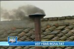 Fum negru si astazi la Vatican. Votul pentru alegerea unui nou Papa va fi reluat