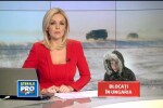 MAE: Romanii blocati in masini in Ungaria din cauza vremii, dusi in adaposturi; nu sunt sesizari noi