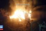 Doi maramureseni si-au incendiat casa cand au vazut ca vine politia. Ce ascundeau intr-o anexa