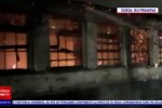 Incendiu violent la o fabrică de produse din țiței din Prahova. Două persoane au suferit arsuri grave