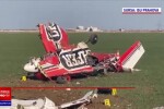 Avion de acrobaţie, prăbuşit în Prahova. Pilotul, liderul echipei de acrobații aeriene „Iacării Acrobați” a decedat