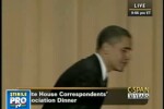 Barack Obama, cel mai in voga... umorist de peste ocean! VIDEO