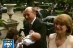 Carol Ferdinand de Romania a fost botezat! Traian Basescu i-a fost nas