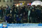 Steaua a luat Cupa. Fiesta pe strazi pentru fani. Vezi cum s-au distrat jucatorii
