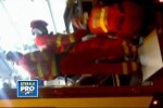 Imagini needitate din Pasajul Lujerului la scurt timp dupa accident