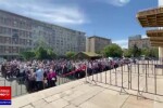 Maratonul de vaccinare a început în București. Sute de persoane, la Sala Palatului