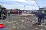Explozie violentă la o fabrică de pavele din Râmnicu Vâlcea. Două persoane au murit