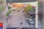 Momente de groază pentru o femeie din Braşov. Un urs a trecut chiar prin faţa ei în timp ce stătea liniştită în curte