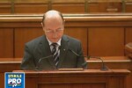 Basescu cere parlamentarilor sa faca pace, pentru a nu pierde acordul FMI