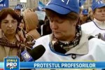 10.000 de sindicalisti au protestat in fata Guvernului